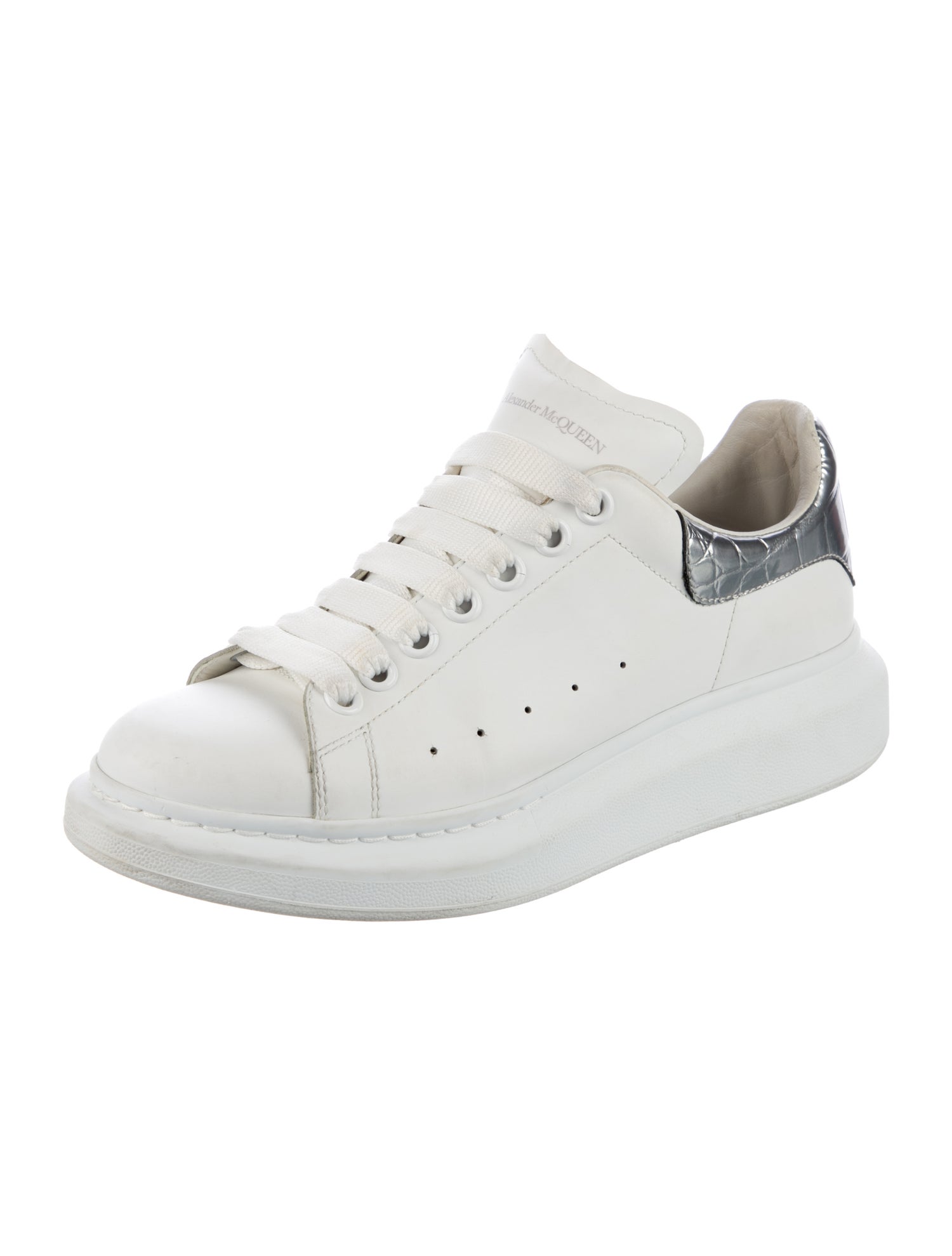 Alexander McQueen Leather Chunky Sneakers