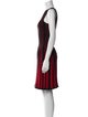 Alexander McQueen Printed Knee-Length Dress