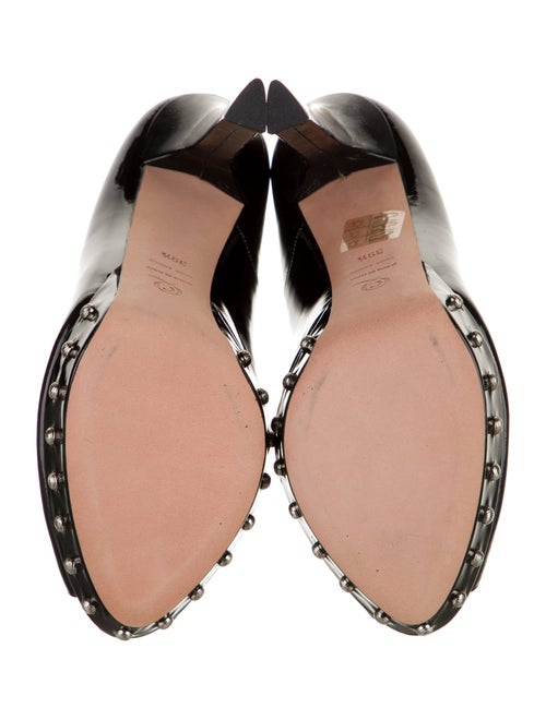 Alexander McQueen Skull Patent Leather Pumps