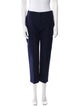 Alexander McQueen Wool Straight Leg Pants