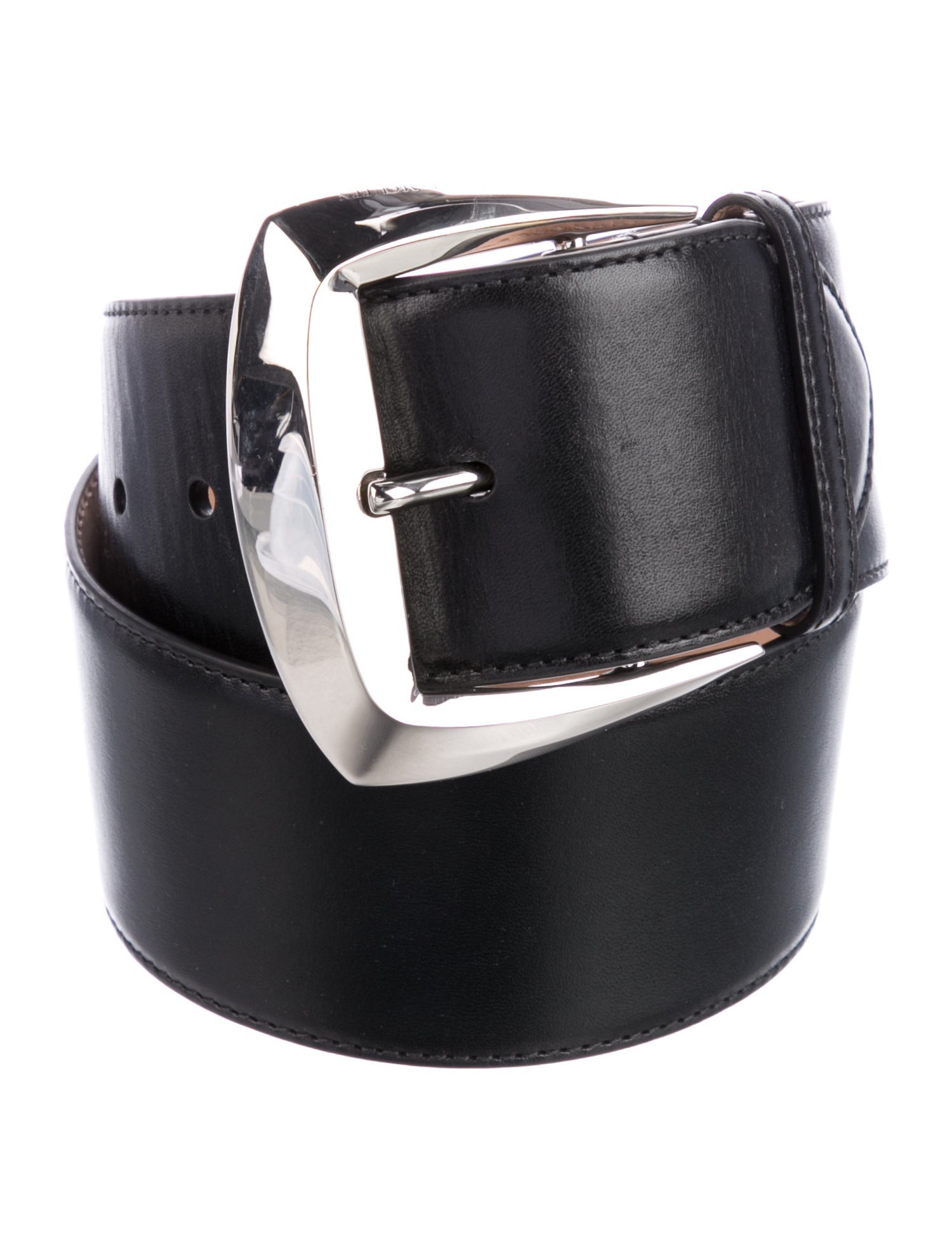Alexander McQueen Wide Leather Belt