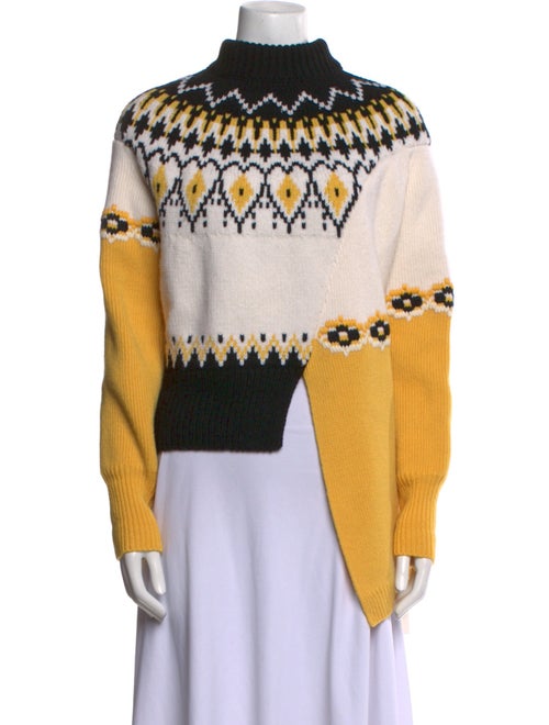 Alexander McQueen Wool Printed Sweater