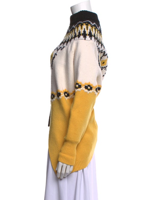 Alexander McQueen Wool Printed Sweater