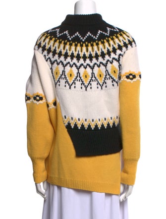 Alexander McQueen Wool Printed Sweater