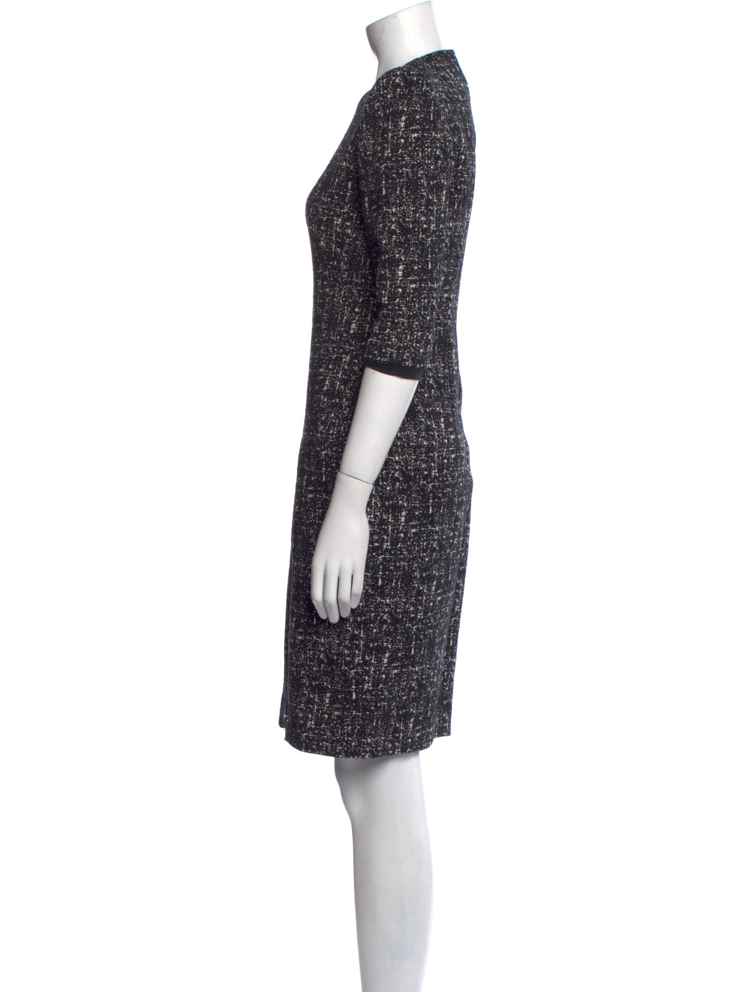 Alexander McQueen Wool Knee-Length Dress