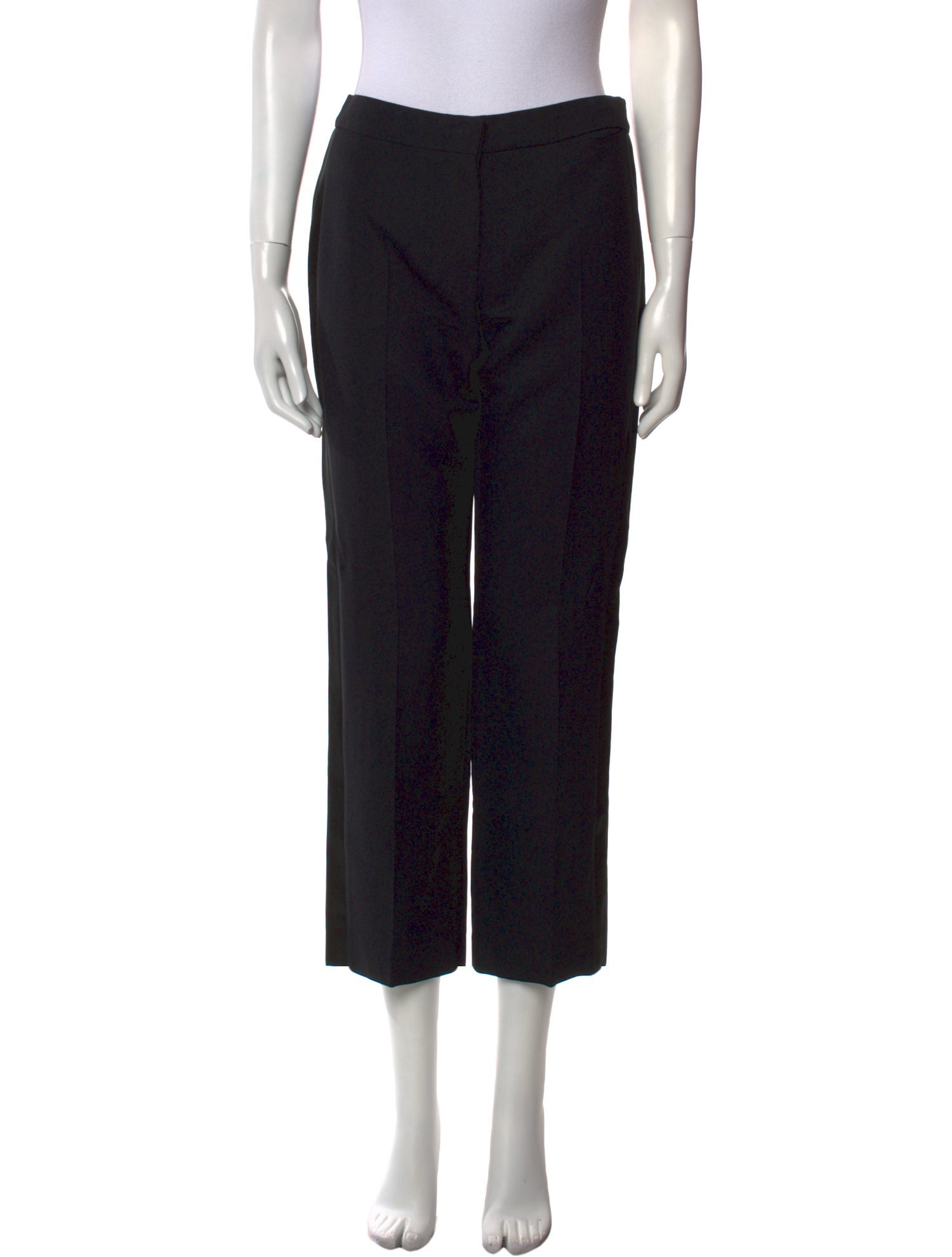 Alexander McQueen Wool Straight Leg Pants