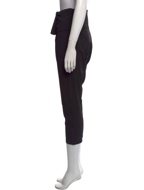 Alexander McQueen Silk Straight Leg Pants