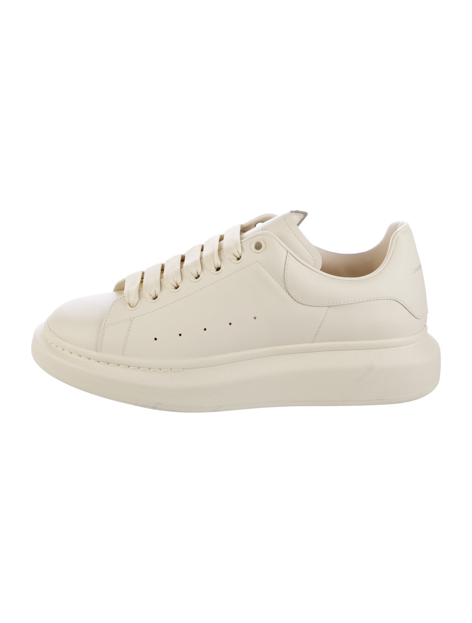 Alexander McQueen Leather Chunky Sneakers