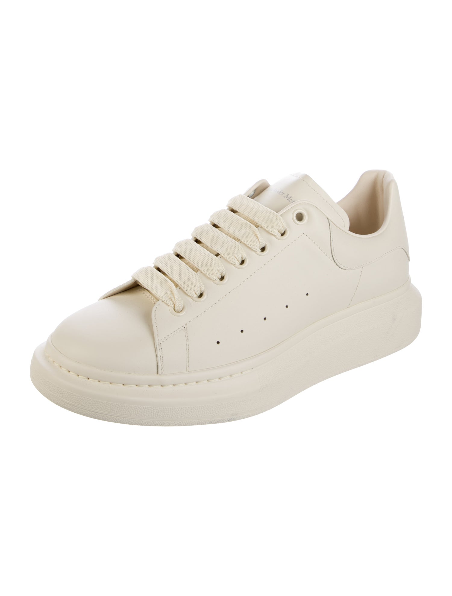 Alexander McQueen Leather Chunky Sneakers