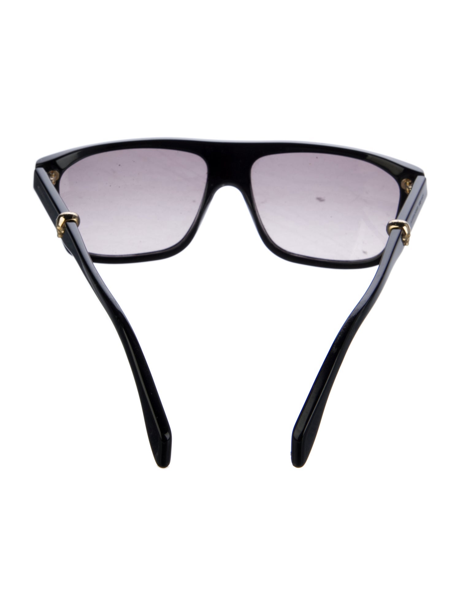 Alexander McQueen Skull Wayfarer Sunglasses