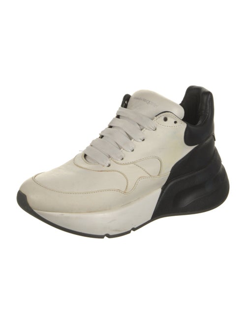 Alexander McQueen Leather Chunky Sneakers