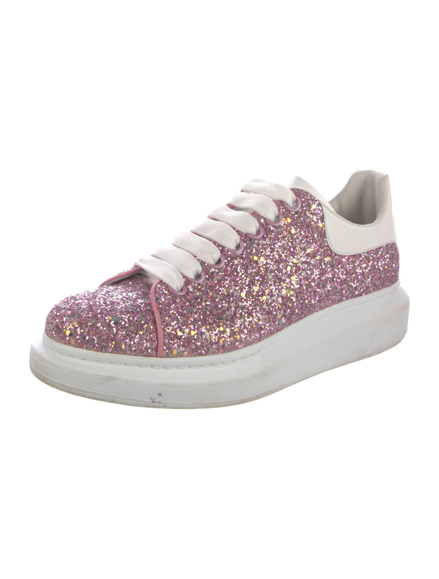 Alexander McQueen Glitter Glitter Accents Sneakers
