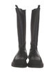 Alexander McQueen Leather Rain Boots