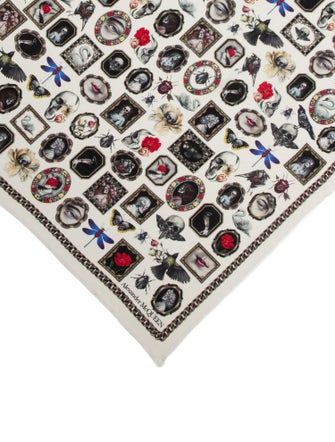 Alexander McQueen Printed Scarf