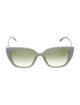 Alexander McQueen Cat-Eye Tinted Sunglasses