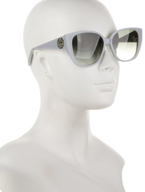Alexander McQueen Cat-Eye Tinted Sunglasses