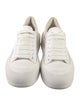 Alexander McQueen Canvas Colorblock Pattern Sneakers