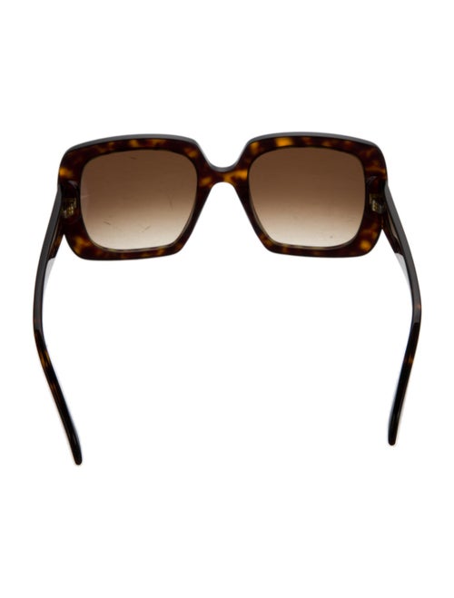 Alexander McQueen Square Tinted Sunglasses