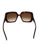 Alexander McQueen Square Tinted Sunglasses