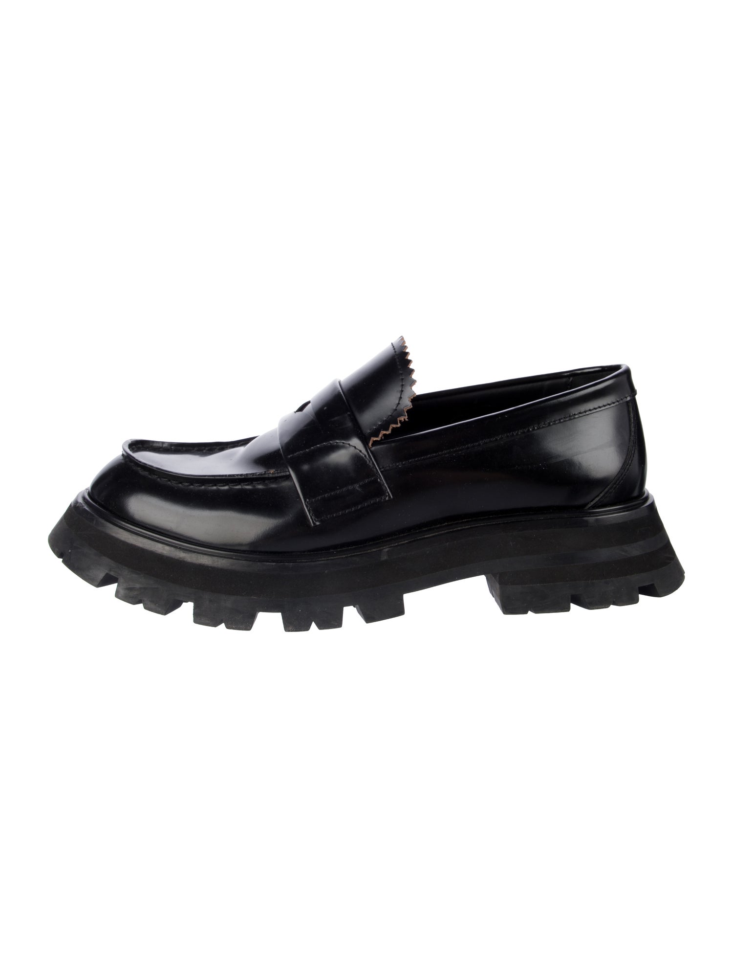 Alexander McQueen Leather Loafers