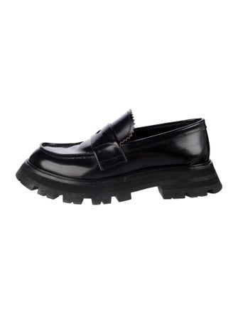 Alexander McQueen Leather Loafers