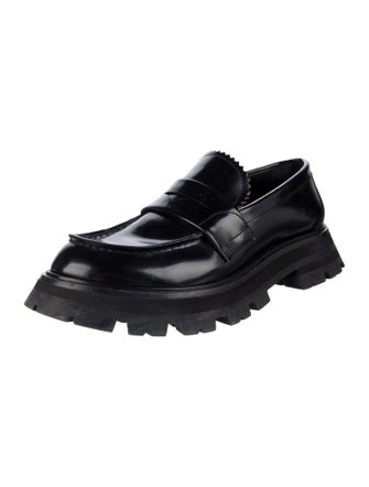 Alexander McQueen Leather Loafers