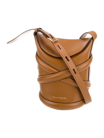Alexander McQueen Leather Bucket Bag