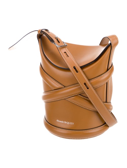 Alexander McQueen Leather Bucket Bag