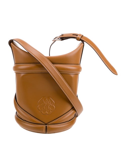 Alexander McQueen Leather Bucket Bag