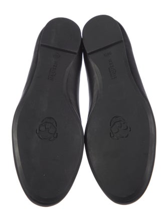 Alexander McQueen Leather Sequin Embellishments Ballet Flats