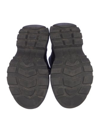 Alexander McQueen Canvas Wedge Sneakers