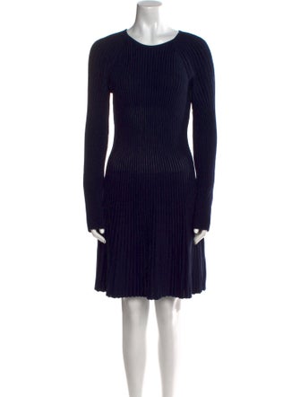 Alexander McQueen Wool Mini Dress