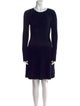 Alexander McQueen Wool Mini Dress