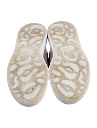 Alexander McQueen Kids' Low-Top Leather Sneakers
