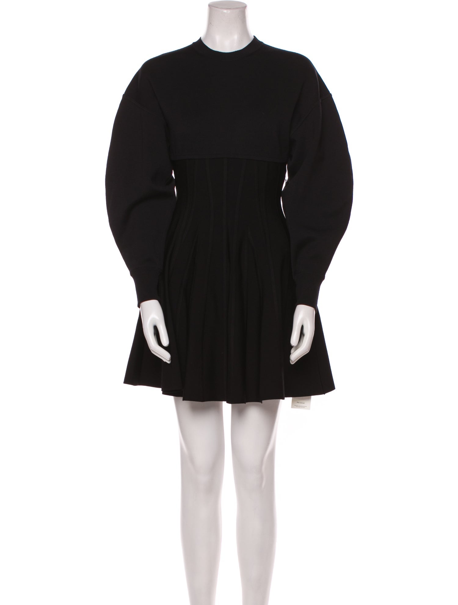 Alexander McQueen Wool Mini Dress
