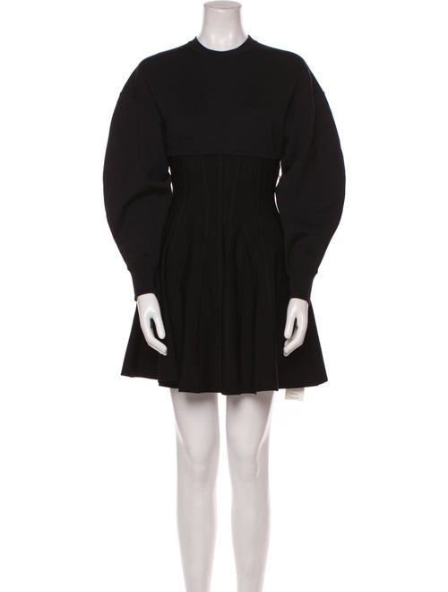 Alexander McQueen Wool Mini Dress