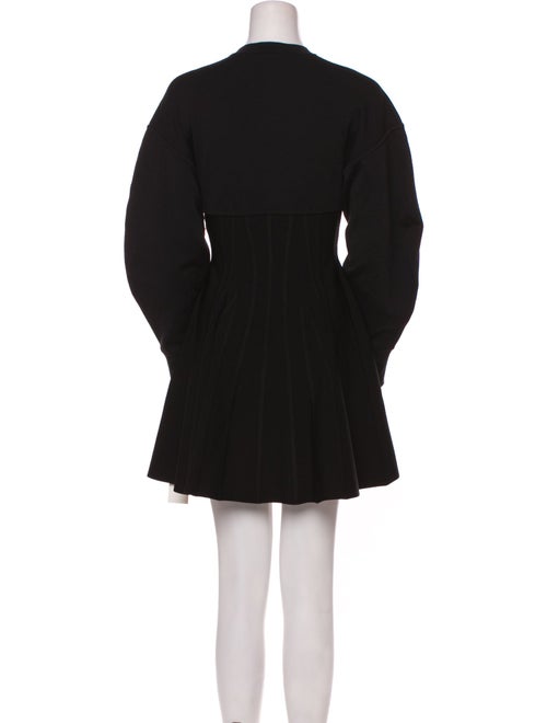 Alexander McQueen Wool Mini Dress