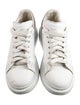 Alexander McQueen Leather Colorblock Pattern Chunky Sneakers