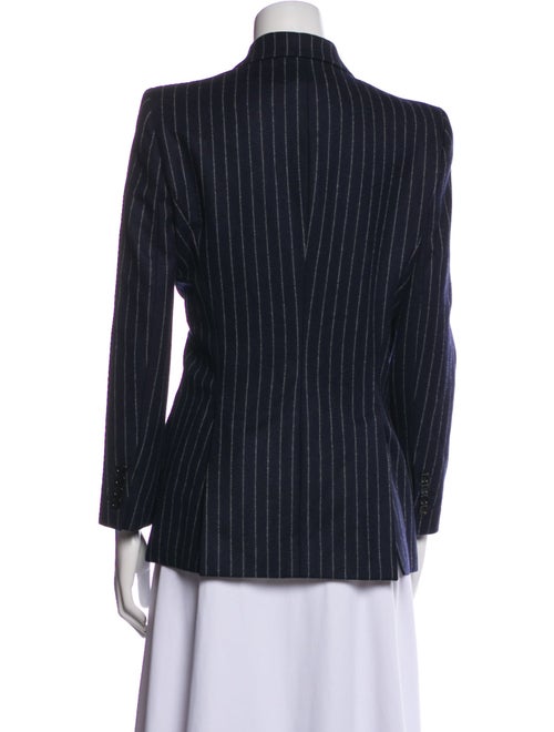 Alexander McQueen Wool Striped Blazer