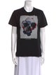 Alexander McQueen Graphic Print Crew Neck T-Shirt
