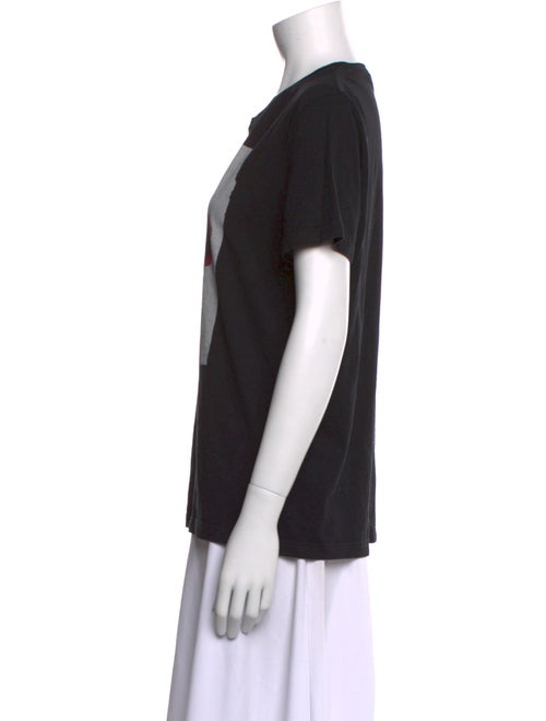 Alexander McQueen Graphic Print Crew Neck T-Shirt