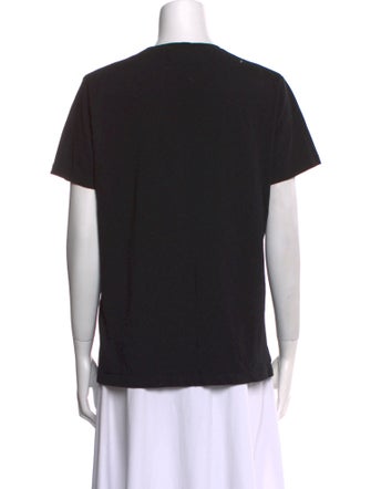 Alexander McQueen Graphic Print Crew Neck T-Shirt