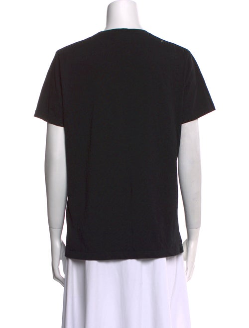 Alexander McQueen Graphic Print Crew Neck T-Shirt