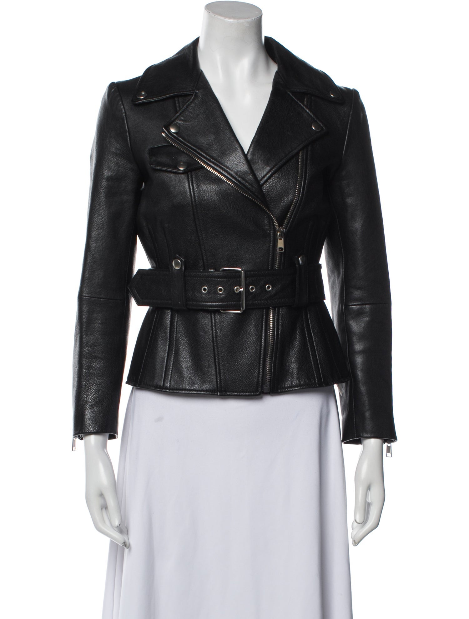 Alexander McQueen Leather Biker Jacket
