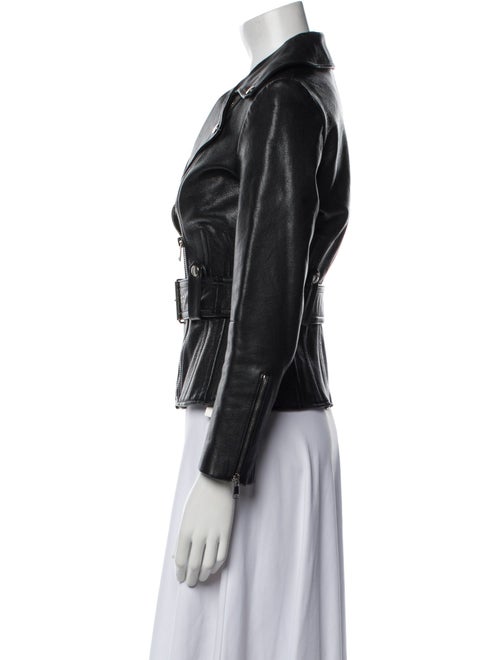 Alexander McQueen Leather Biker Jacket