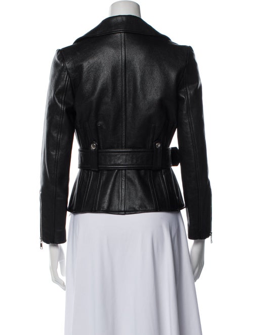 Alexander McQueen Leather Biker Jacket