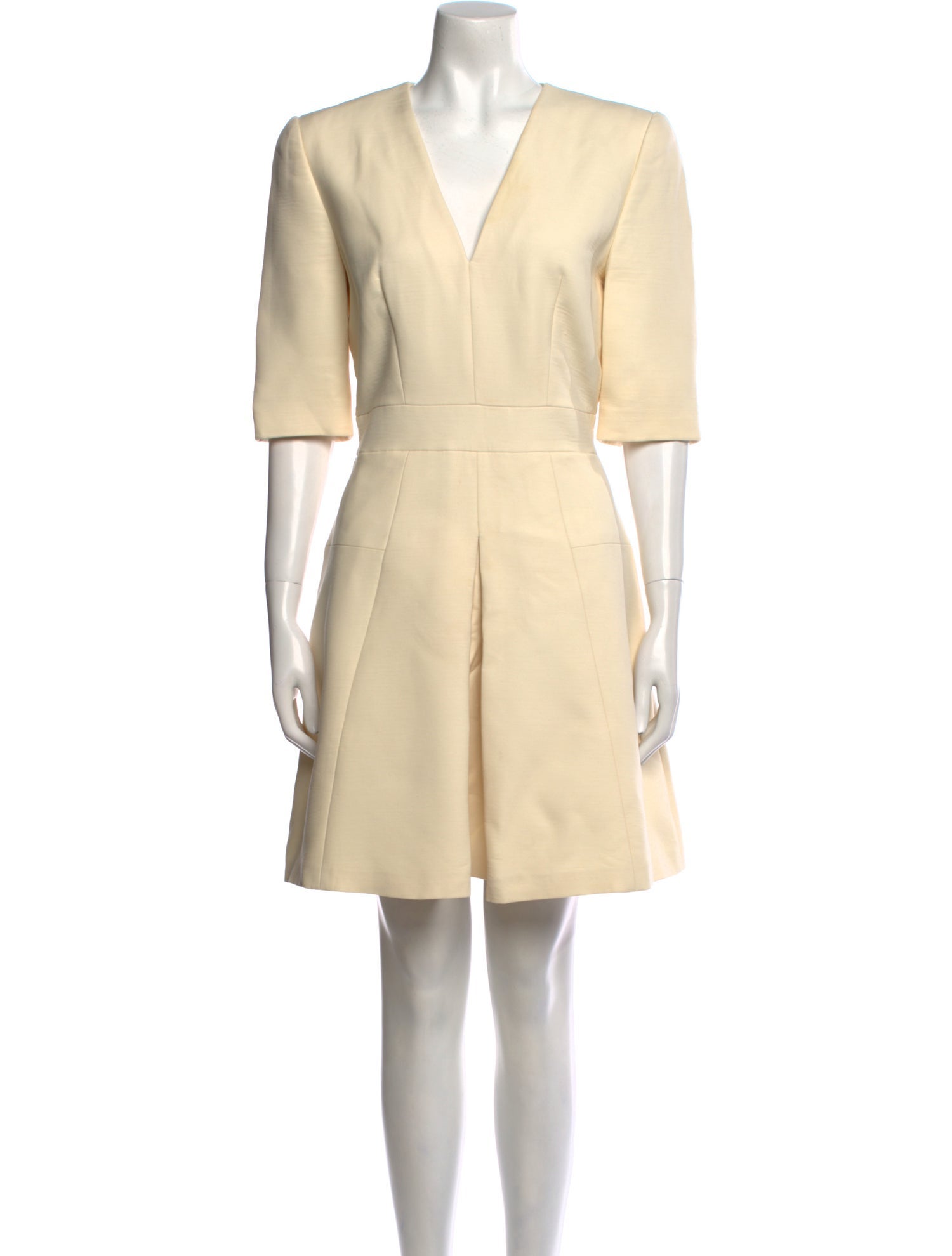 Alexander McQueen Wool Mini Dress