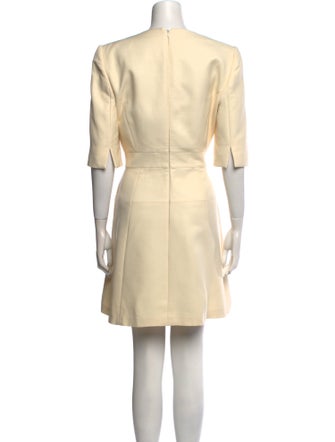 Alexander McQueen Wool Mini Dress