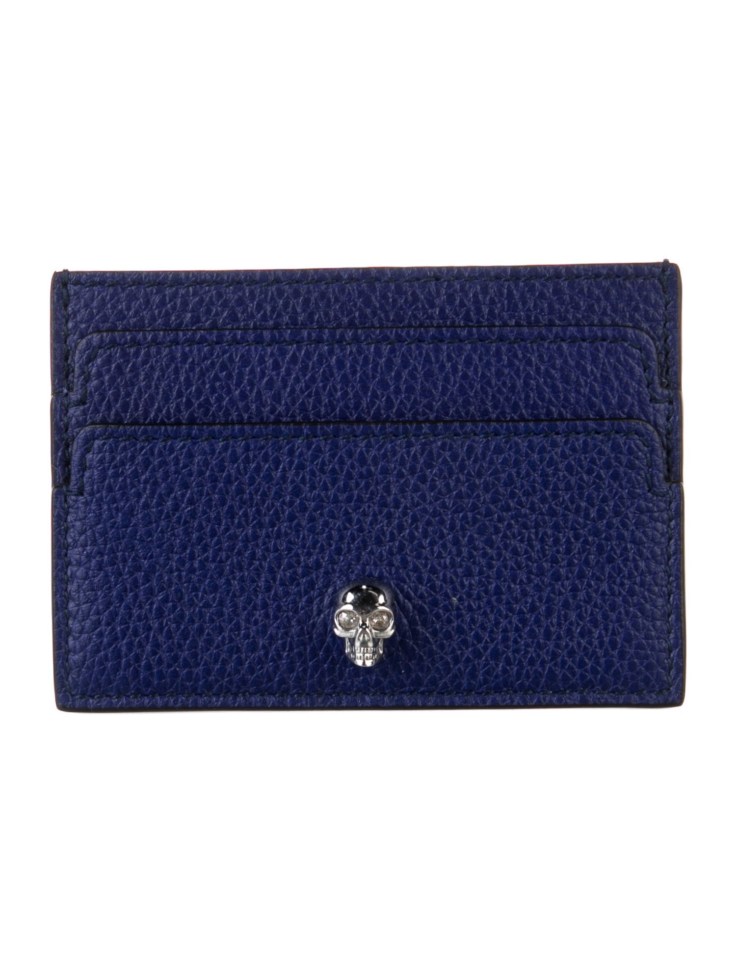 Alexander McQueen Skull Leather Card Holder