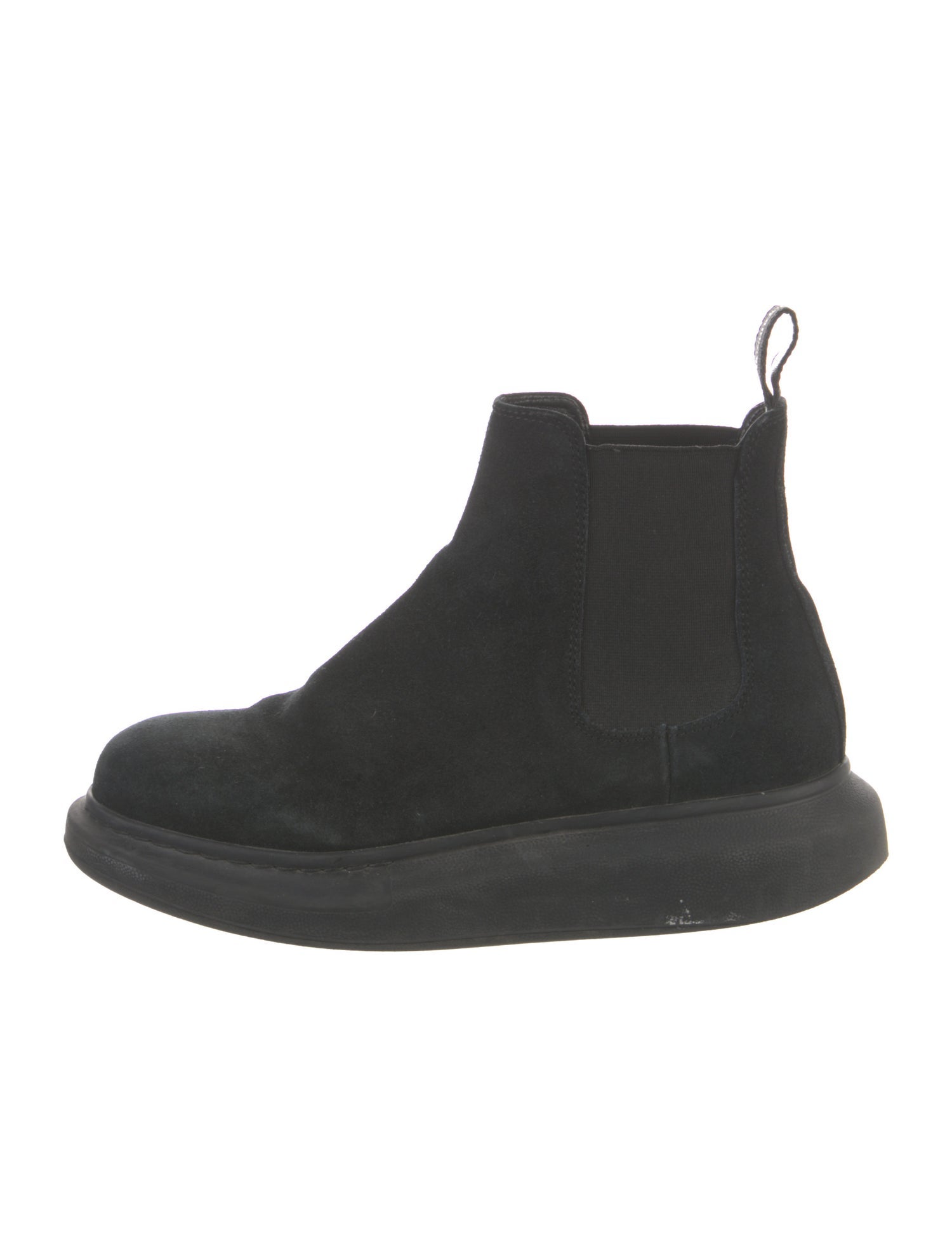Alexander McQueen Suede Chelsea Boots